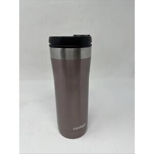 Contigo UPTOWN Leak-Proof WATER BOTTLE DUAL SIP  24 oz BPA Free METALLIC BROWN